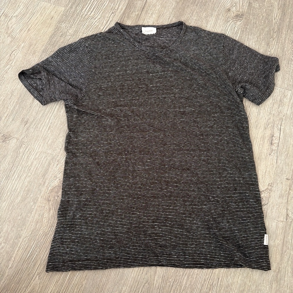 Classic Black Striped Men's Tee